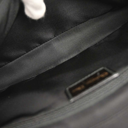 Christian Dior Black Patent Leather Trotter Malice Handbag