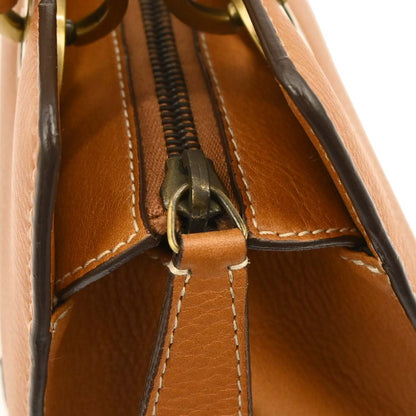 Christian Dior Brown Leather Handbag