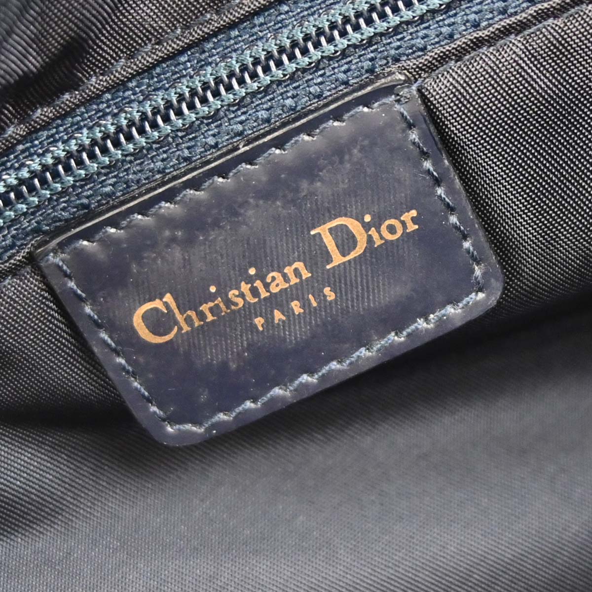Christian Dior Blue Denim Malice Handbag