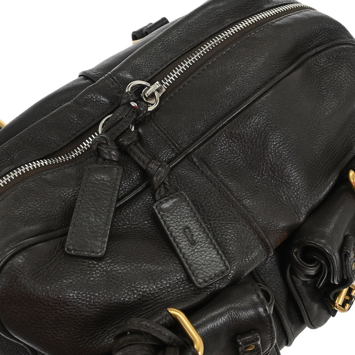 Chloe Brown Paddington Duffle Handbag