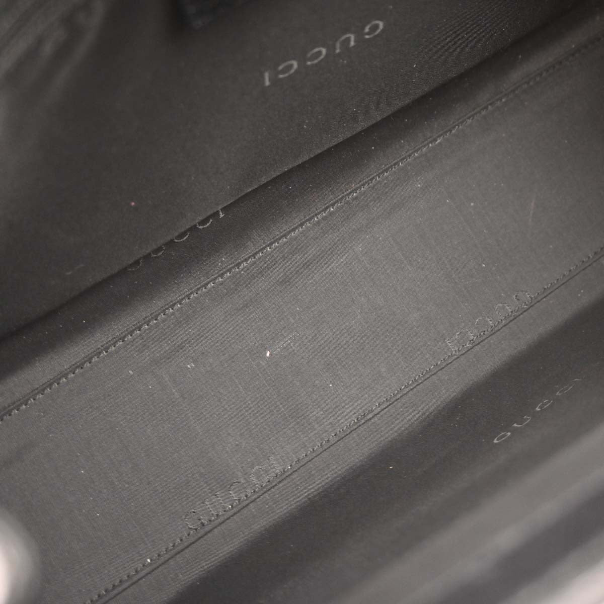 Gucci Black Pigskin Handbag