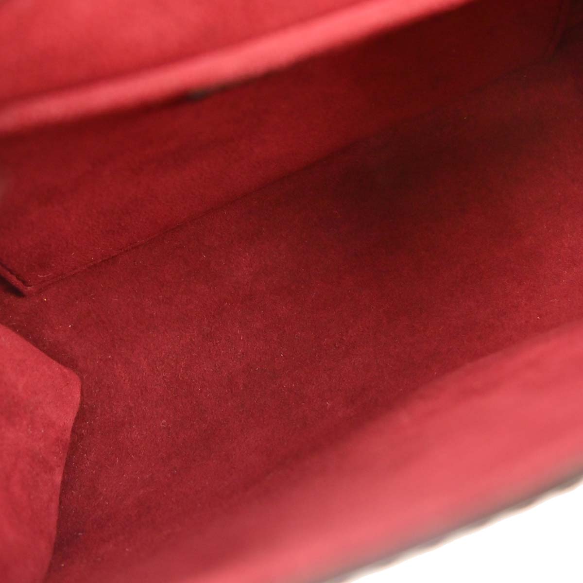 Cartier Bordeaux Patent Leather Happy Birthday Shoulder Bag