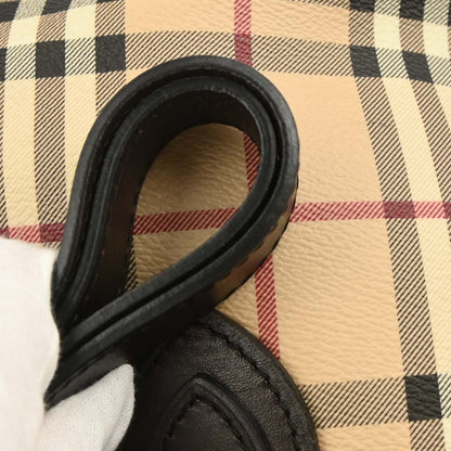 Burberry Beige PVC House Check Tote Handbag