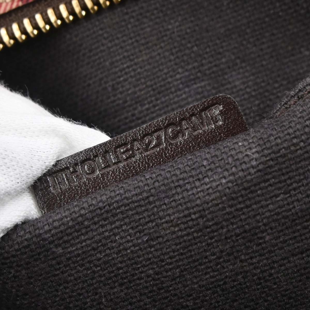 Burberry Beige PVC House Check Tote Handbag