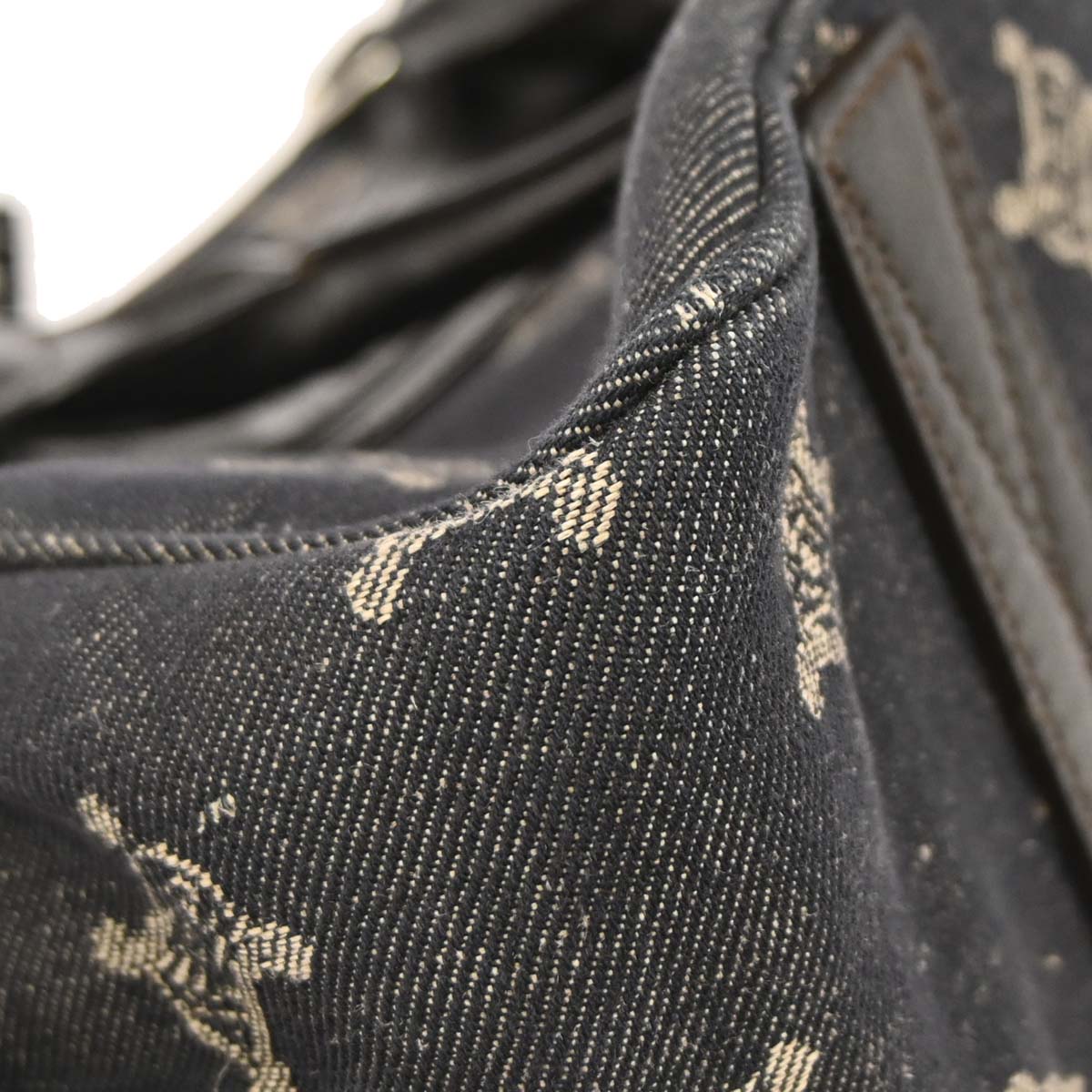 Celine * Black Denim Boogie Bag Handbag
