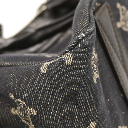 Celine * Black Denim Boogie Bag Handbag