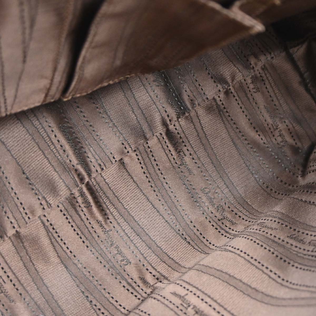 Salvatore Ferragamo Brown Suede Gancini 2way Shoulder Handbag