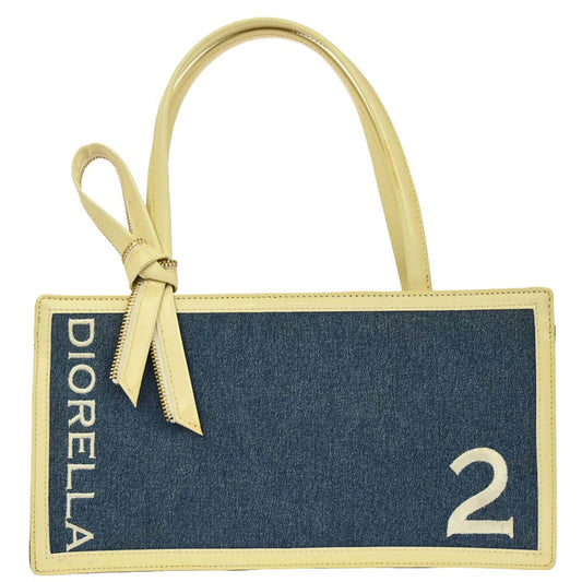 Christian Dior Blue Diorella Handbag