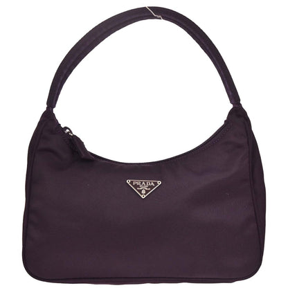 Prada Purple Nylon Handbag