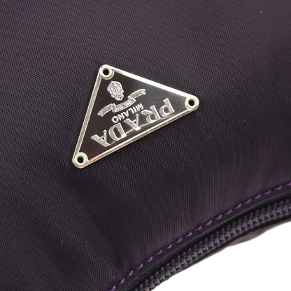 Prada Purple Nylon Handbag
