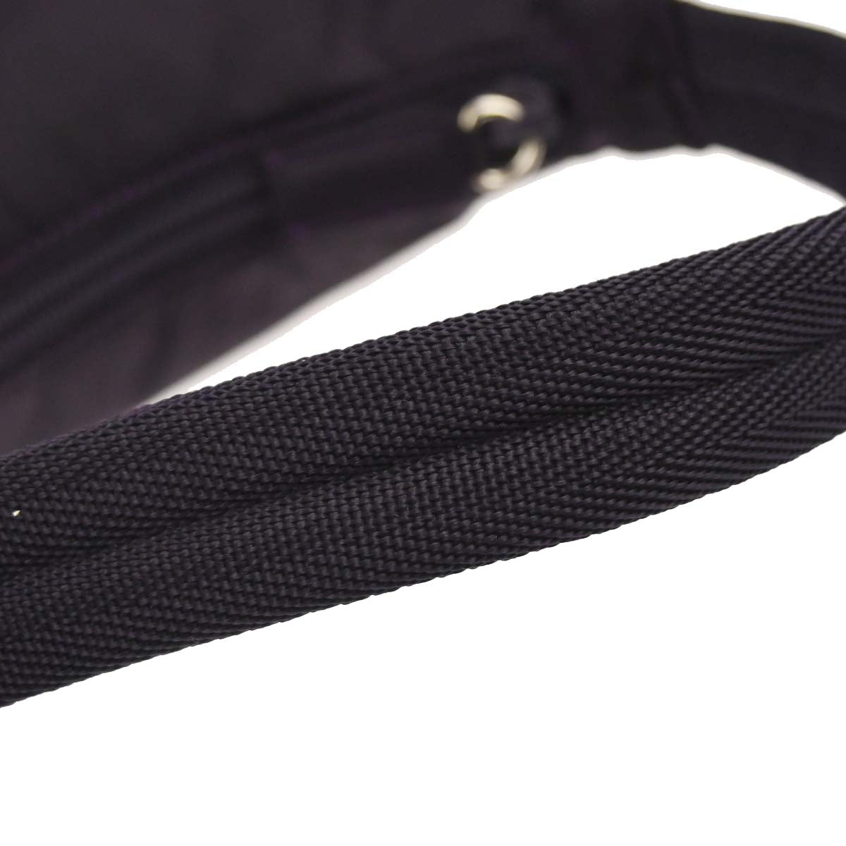 Prada Purple Nylon Handbag