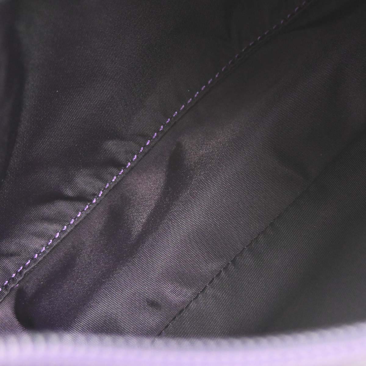 Prada Purple Nylon Handbag