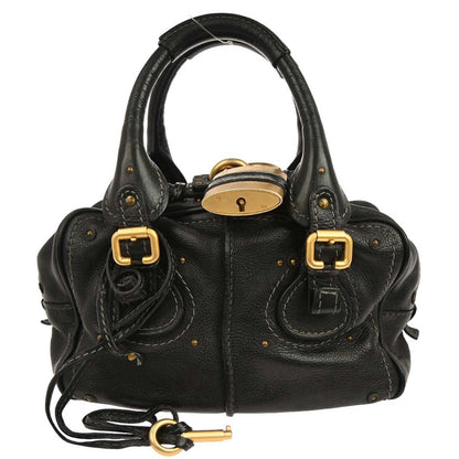 Chloe Black Paddington Mini Handbag