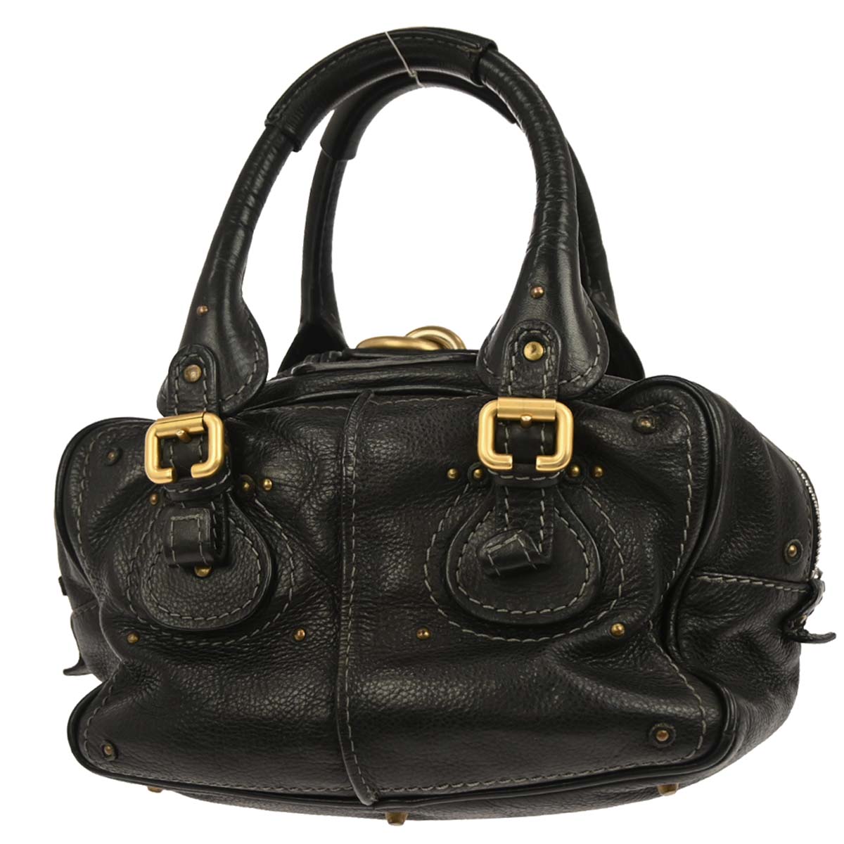 Chloe Black Paddington Mini Handbag