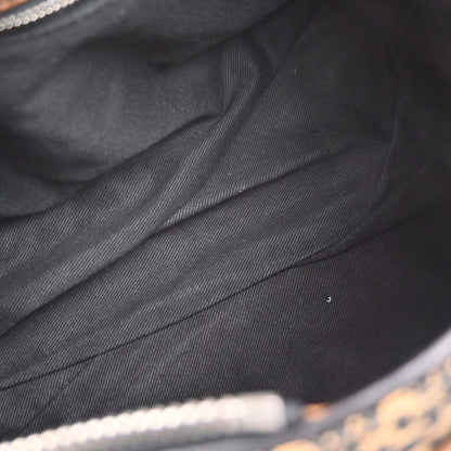 Chloe Brown Cotton Paddington Medium Handbag