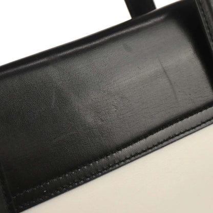 Celine White Leather Handbag