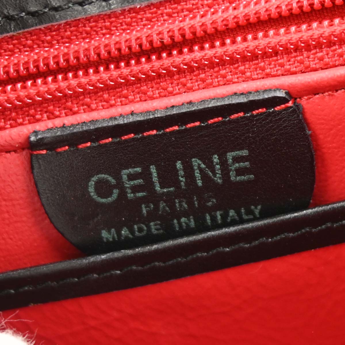 Celine White Leather Handbag