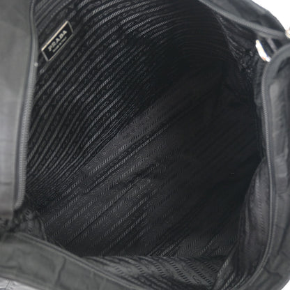 Prada Black Nylon 2way Shoulder Tote Handbag