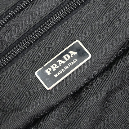 Prada Black Nylon 2way Shoulder Tote Handbag