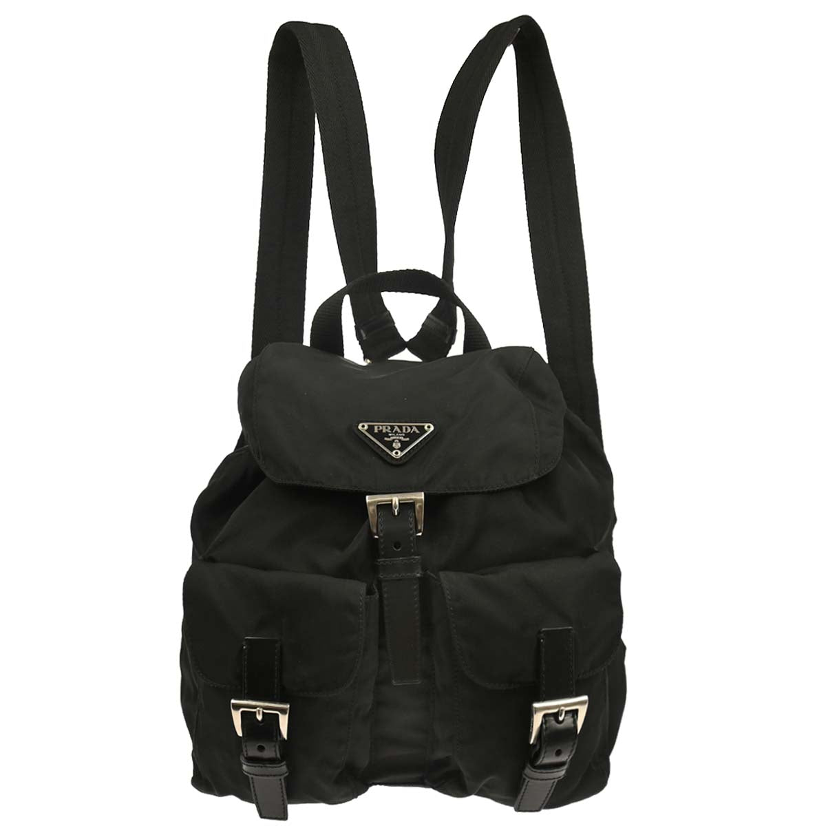 Prada Black Nylon Backpack