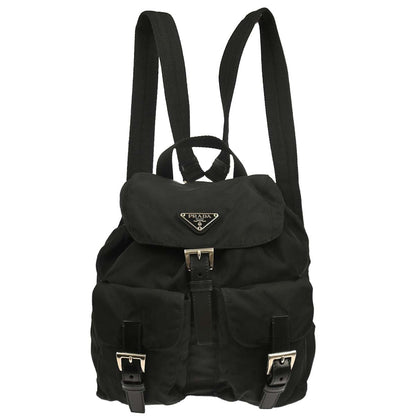 Prada Black Nylon Backpack