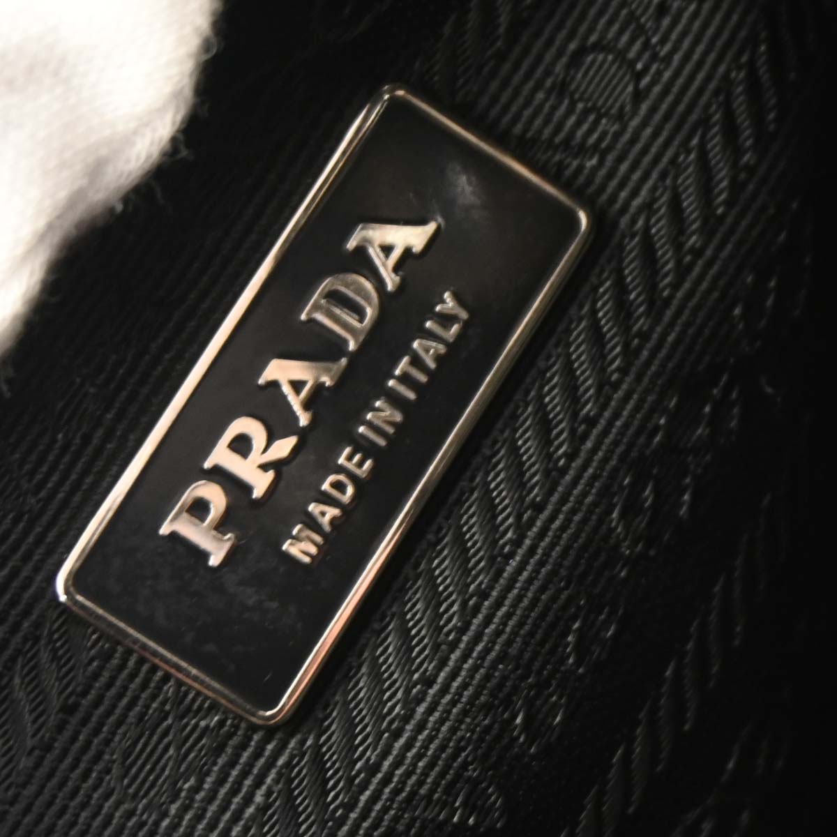 Prada Black Nylon Backpack