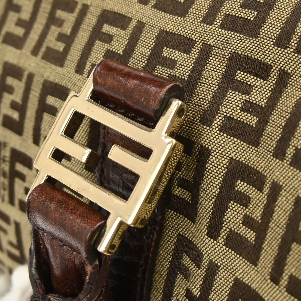 Fendi Beige Zucchino Handbag