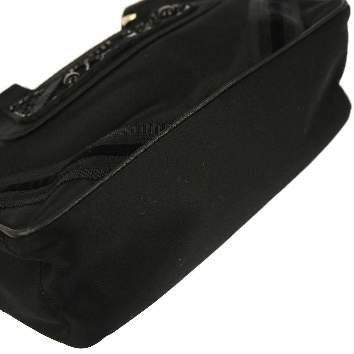 Celine Black Satin Boogie Bag Handbag