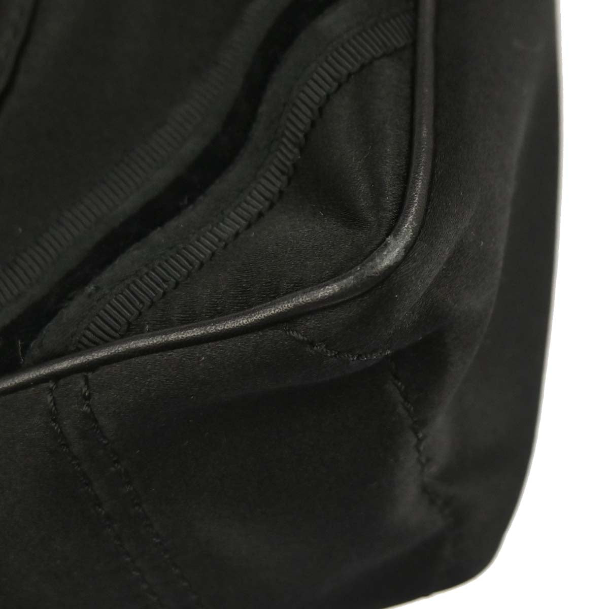 Celine Black Satin Boogie Bag Handbag