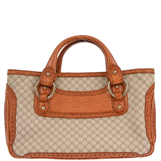 Celine * Brown Macadam Boogie Bag Handbag