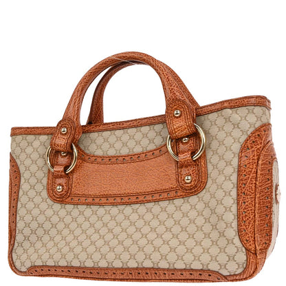 Celine * Brown Macadam Boogie Bag Handbag