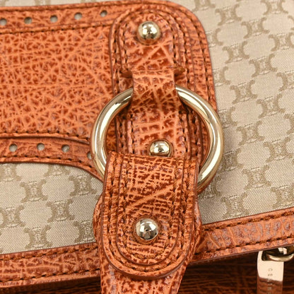 Celine * Brown Macadam Boogie Bag Handbag