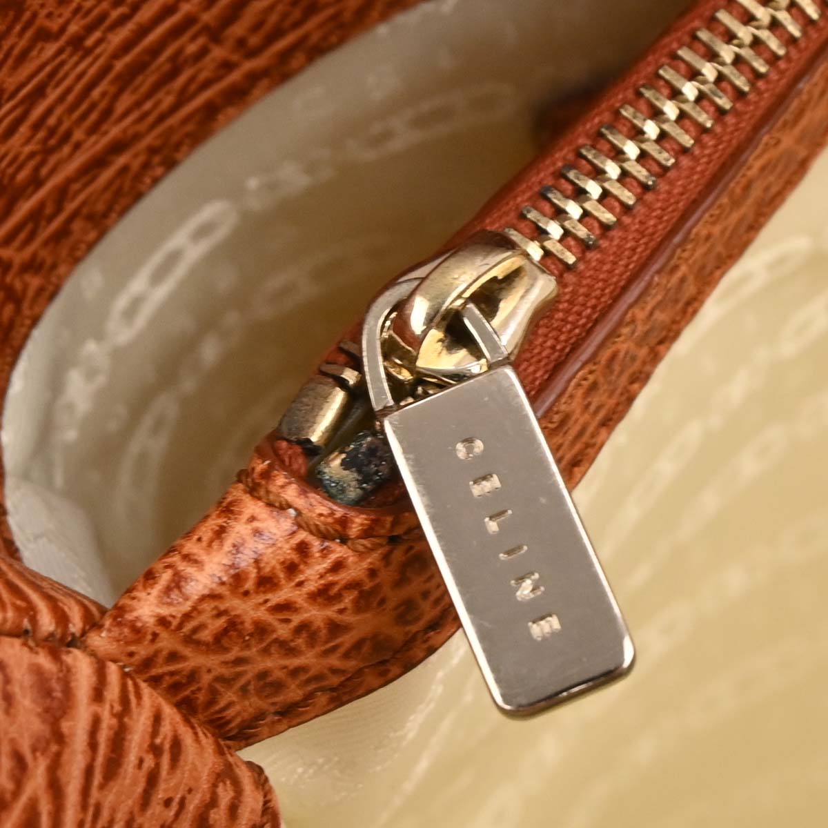 Celine * Brown Macadam Boogie Bag Handbag