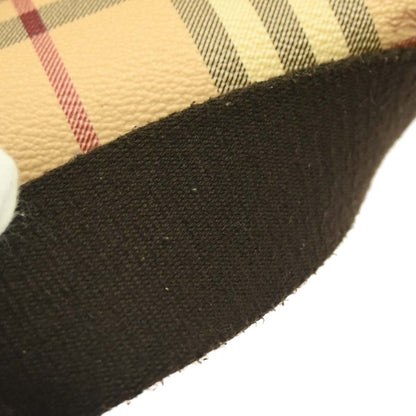 Burberry Beige Brown House Check Shoulder Bag