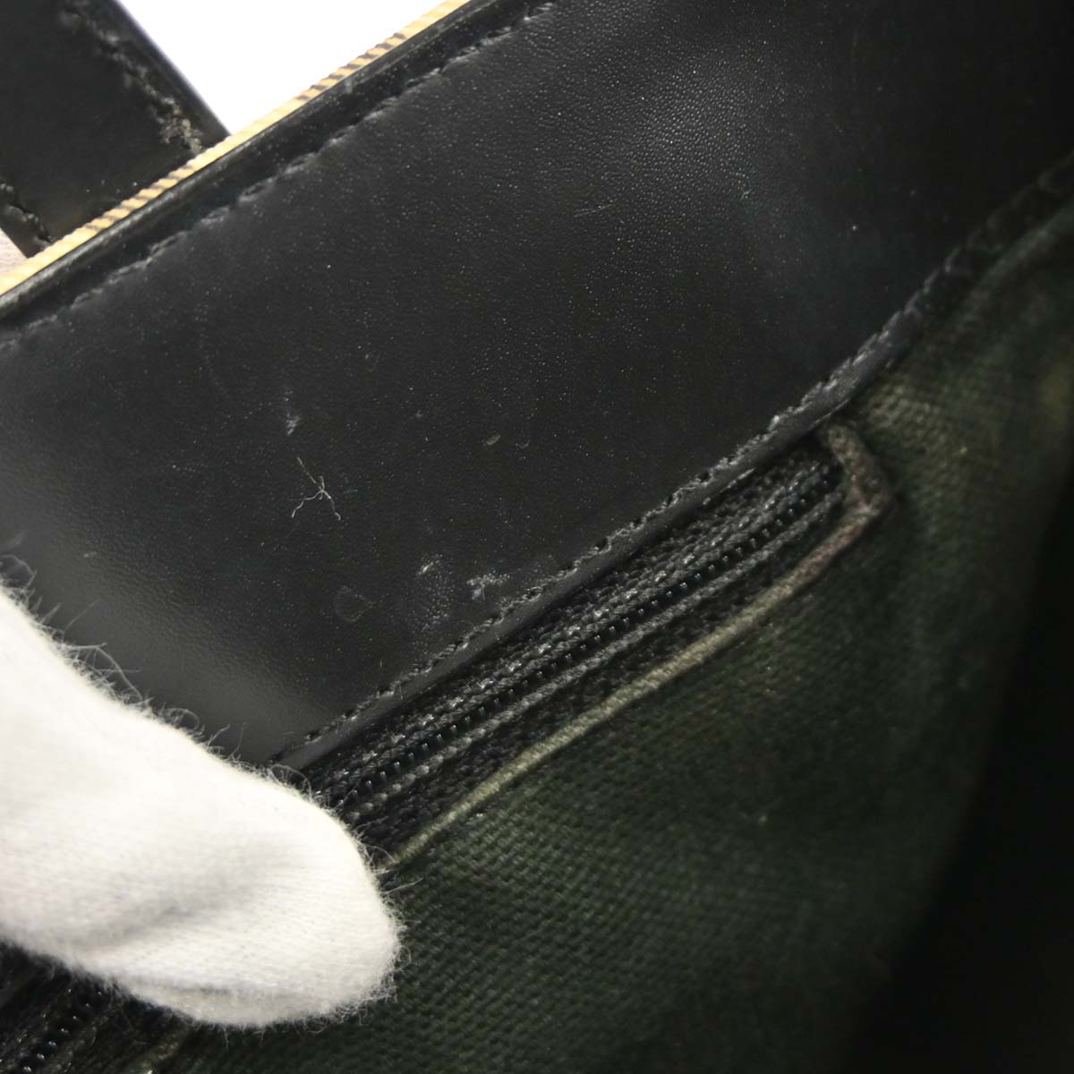 Burberry Beige Black Burberry Check Tote Bag