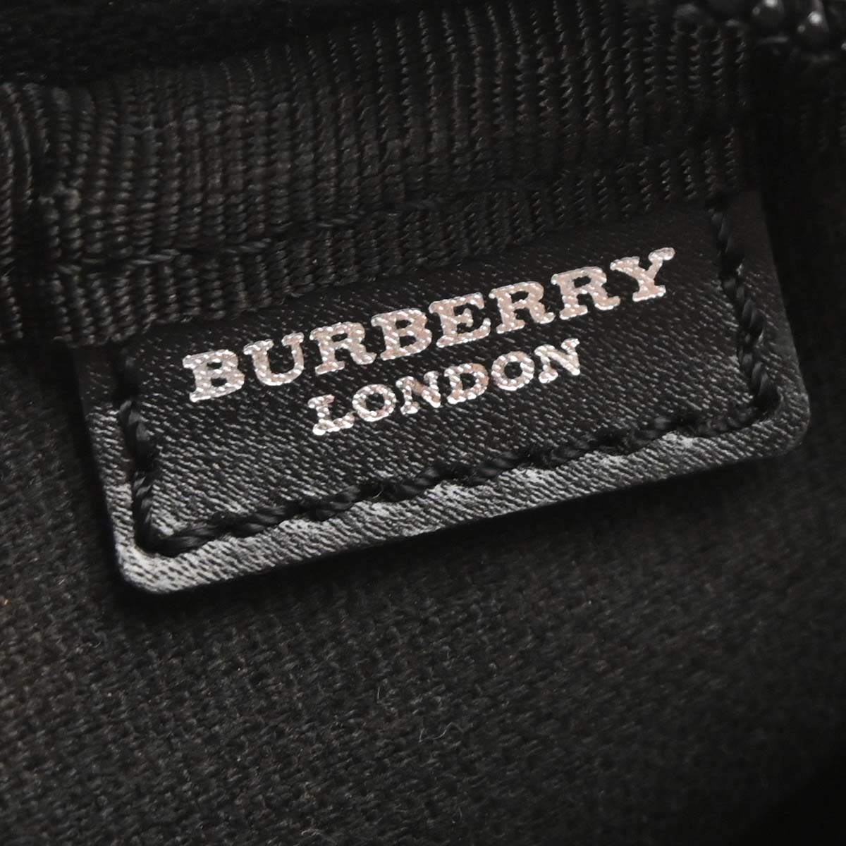 Burberry Beige Black Burberry Check Shoulder Bag