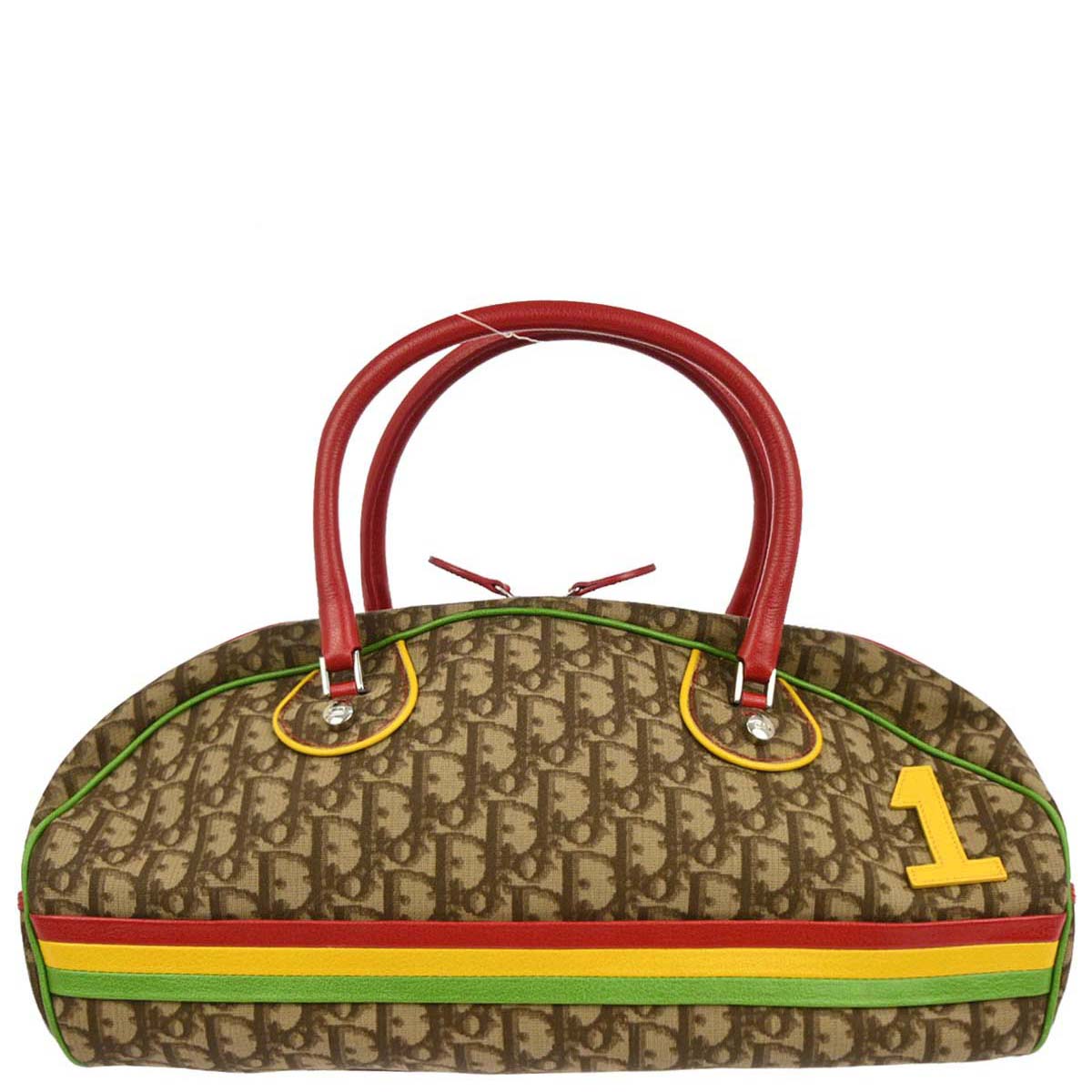 Christian Dior Rasta Trotter Bowling Bag