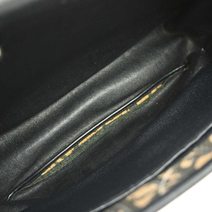 Christian Dior Beige Navy Trotter Shoulder Bag