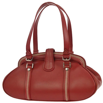Christian Dior Red Leather Detective Handbag