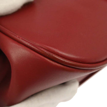 Christian Dior Red Leather Detective Handbag