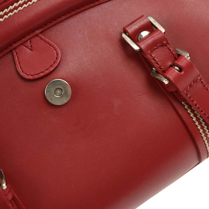 Christian Dior Red Leather Detective Handbag