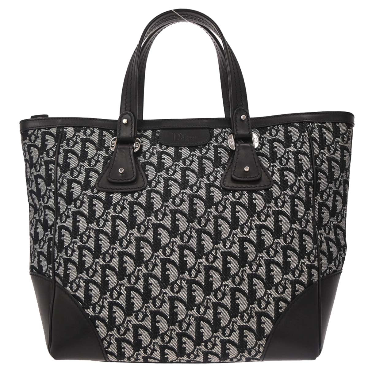 Christian Dior Black Trotter Tote Bag