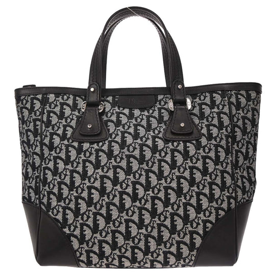 Christian Dior Black Trotter Tote Bag
