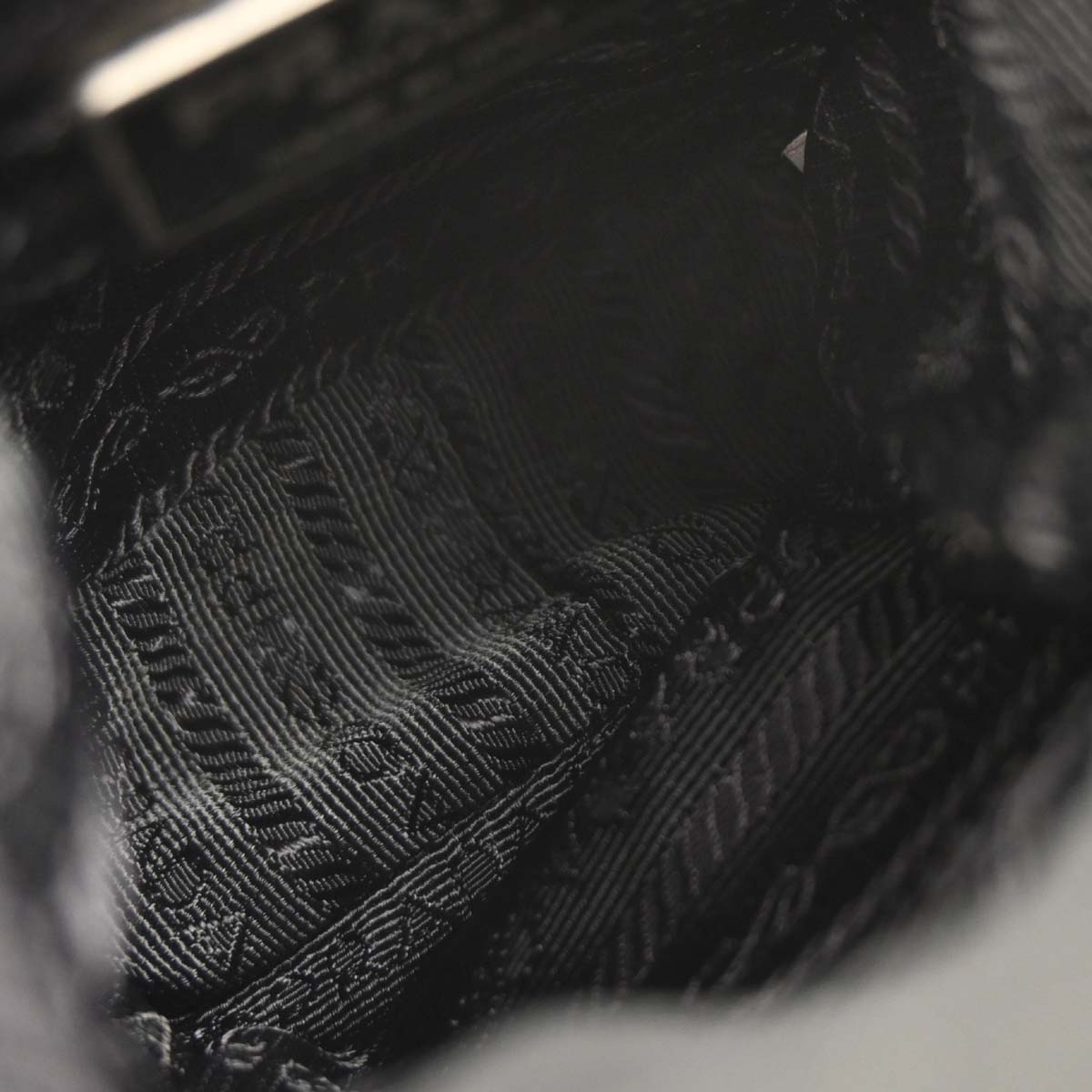 Prada Black Nylon Shoulder Bag