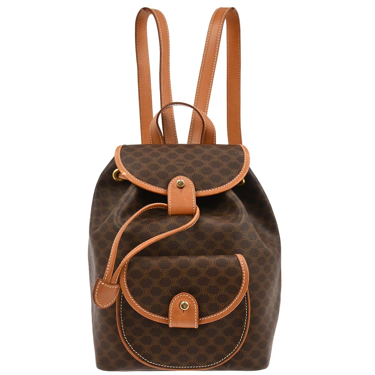 Celine Brown Macadam Backpack