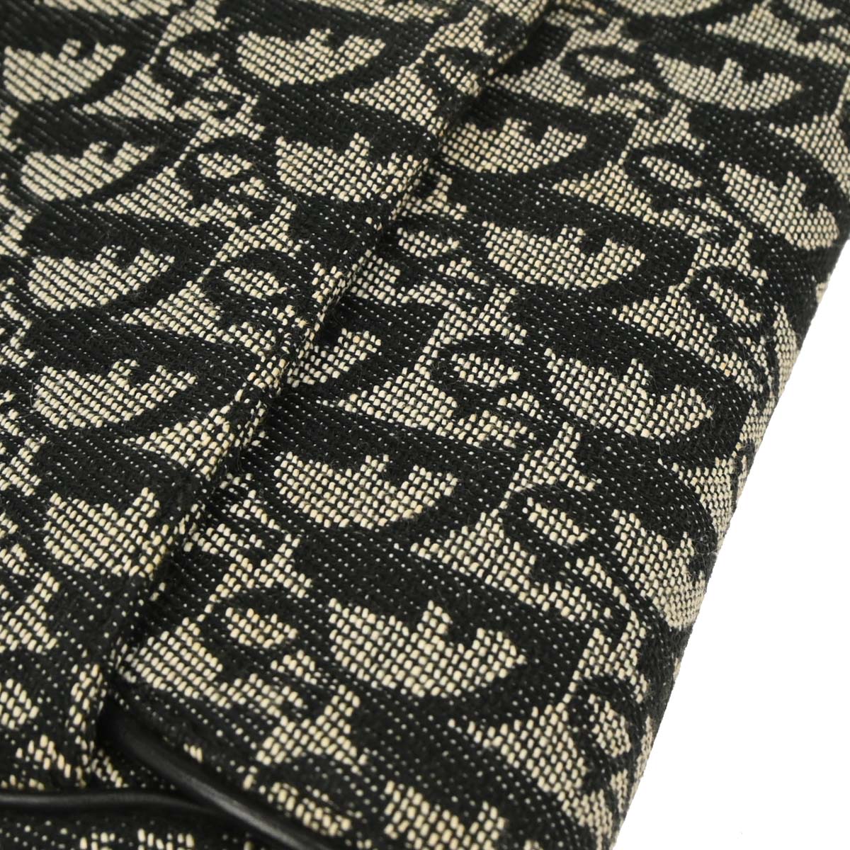 Christian Dior Black Trotter Saddle Handbag