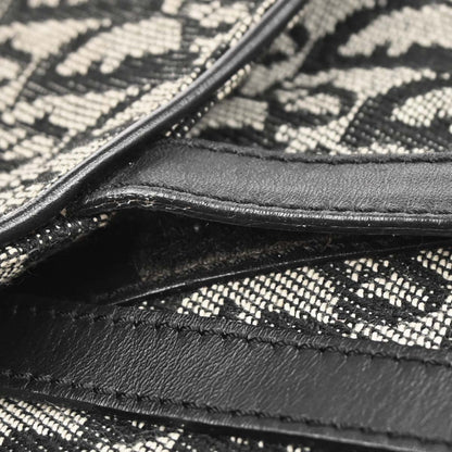 Christian Dior Black Trotter Saddle Handbag