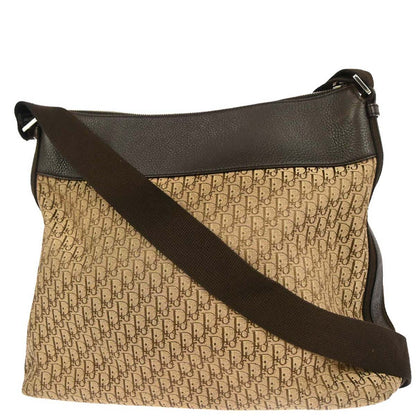 Christian Dior Beige Brown Street Chic Trotter Shoulder Bag