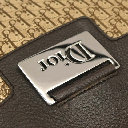 Christian Dior Beige Brown Street Chic Trotter Shoulder Bag