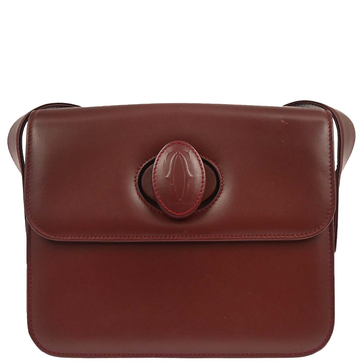 Cartier Bordeaux Must de Cartier Shoulder Bag